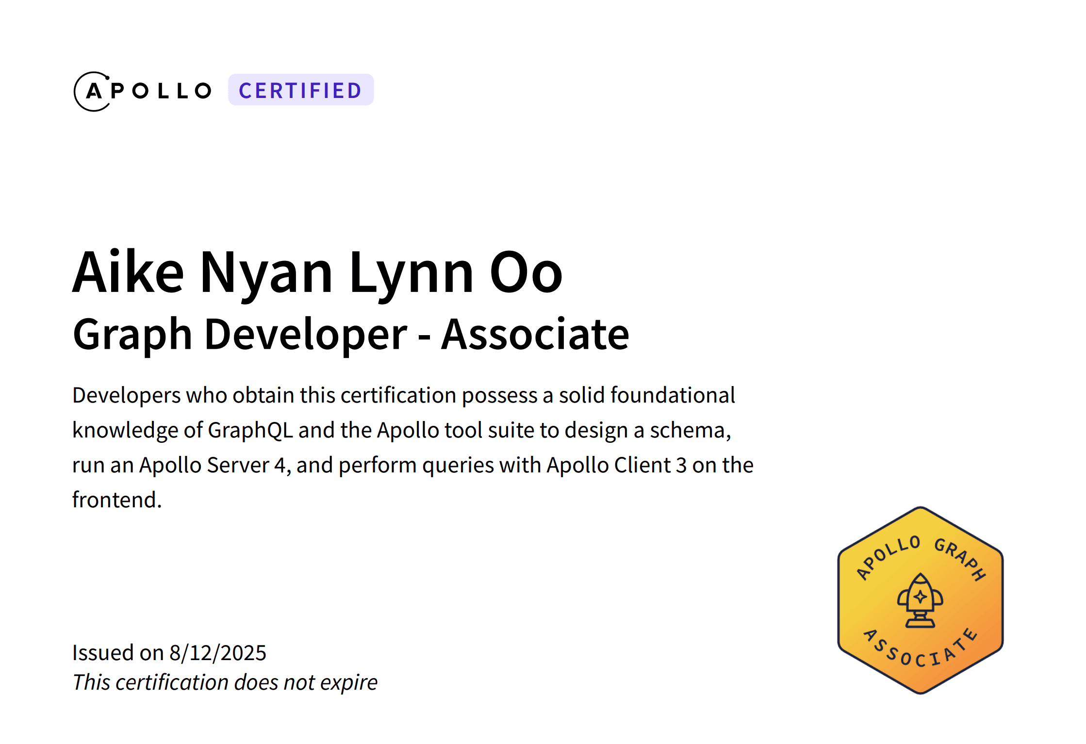 Graph Developer - Associate