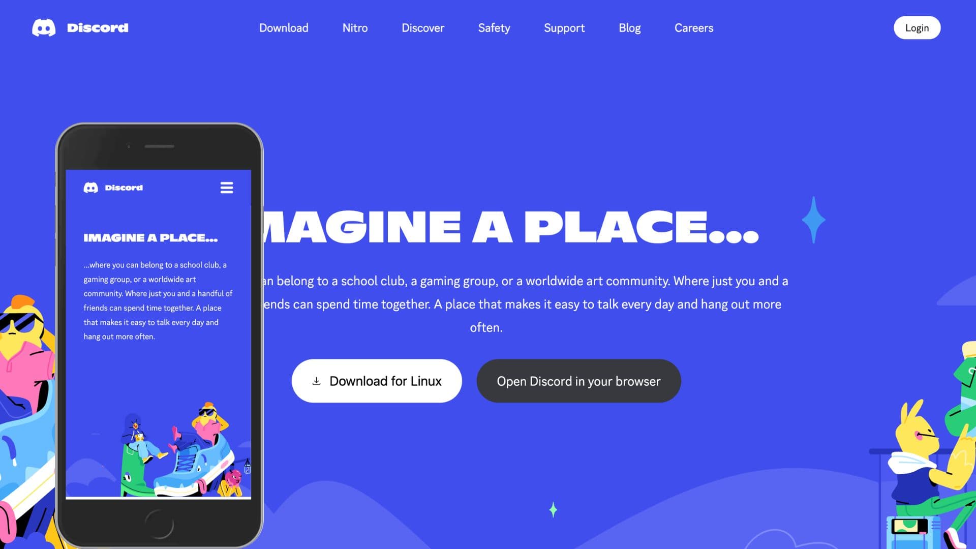 Discord Website Clone